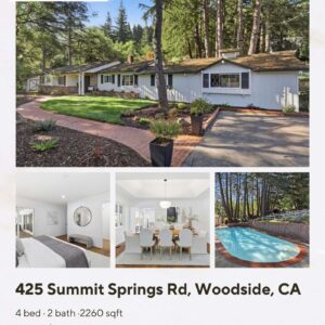 Woodside Estate Retreat with Pool, Acreage, and Equestrian Space